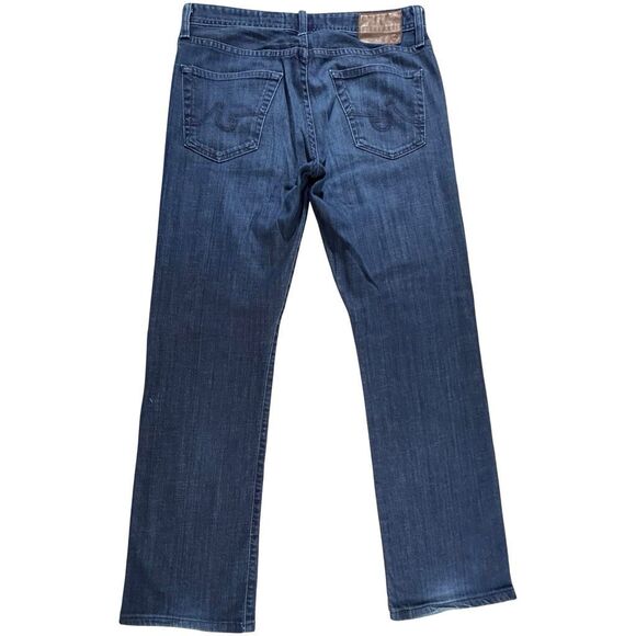 AG Adriano Goldschmied The Protege Straight Leg Jeans Men's 32x32 Stretch Dark B - Picture 5 of 8